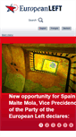 Mobile Screenshot of european-left.org